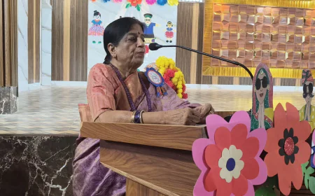 अभिभावक बच्चों को 2 घंटे का समय प्रति दिन अवश्य दें-डॉ मिथलेश अग्रवाल