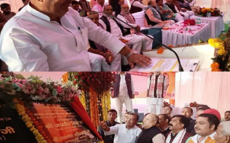पर्यटन मंत्री जयवीर सिंह ने ₹5.63 करोड़ की धार्मिक विकास परियोजनाओं का शिलान्यास/लोकार्पण किया,