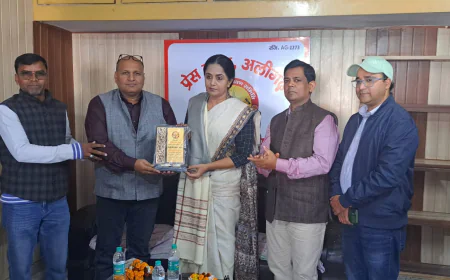 राष्ट्रीय प्रेस दिवस पर हुआ वरिष्ठ पत्रकारों का सम्मान