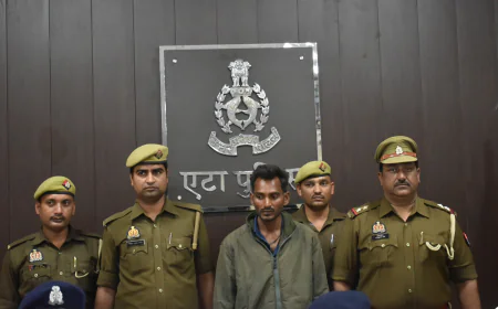 Etah News : युवती की हत्या का खुलासा, 48 घंटे में आरोपी गिरफ्तार