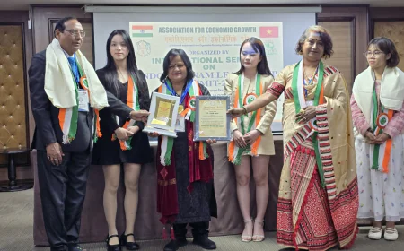 शिकोहाबाद: ज्ञानदीप स्कूल की डायरेक्टर  प्रिंसिपल डा. रजनी यादव को मिला भारत गौरव अवार्ड