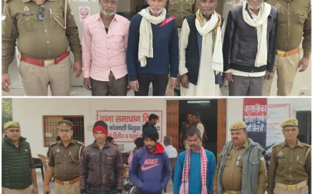 पुलिस ने एनबीडब्ल्यू वारंटियों के खिलाफ अभियान में 17 अभियुक्त गिरफ्तार