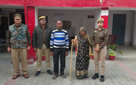Kasganj news दहेज हत्या के अभियोग में वाँछित 02 अभियुक्तगण को कासगंज पुलिस ने किया गिरफ्तार,