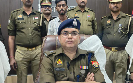 Etah News : पुलिस की बड़ी सफलता: 24 घंटे में चोरी का खुलासा, एक शातिर चोर गिरफ्तार, पूरा माल बरामद