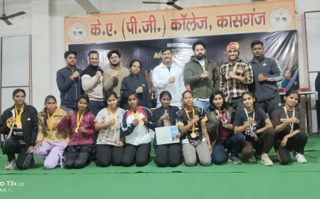 कासगंज जिला आर्म रैसलिंग प्रतियोगिता रोमांचक मुकाबलों के साथ सम्पन्न