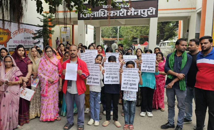 व्यापारी पर जानलेवा हमला: जैन समाज का प्रदर्शन, पुलिस पर राजनीतिक संरक्षण का आरोप