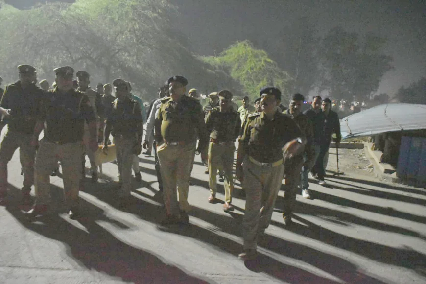 एटा पुलिस अलर्ट मोड में, बढ़ाई गई सुरक्षा व्यवस्था