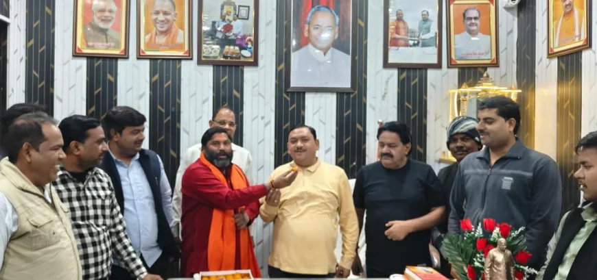 Kasganj news बिहार में एनडीए की जीत, अमांपुर में भाजपा कार्यकर्ताओं ने मनाया जश्र