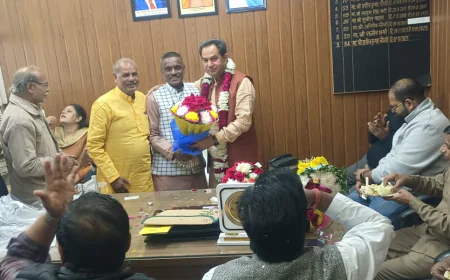 जन्मदिन पर उपमेयर प्रवीण चौधरी को शुभकामनाएं, धोबी घाट पुल का नामकरण को लेकर सौंपा गया पत्र