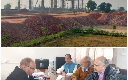 सिविल एन्क्लेव निर्माण तेज़ी से आगे, 40% कार्य पूर्ण — 2026 तक प्रोजेक्ट के फंक्शनल होने की उम्मीद