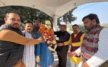 डॉ. अंबेडकर को महापरिनिर्वाण दिवस पर श्रद्धांजलि