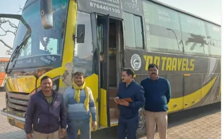 फ़र्रुखाबाद में स्लीपर बस सीज़, तीन वाहनों पर 1.38 लाख का जुर्माना