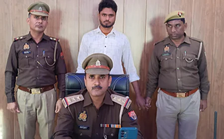 थाना जलेसर पुलिस को मिली बड़ी सफलता, दुष्कर्म के वांछित आरोपी की गिरफ्तारी