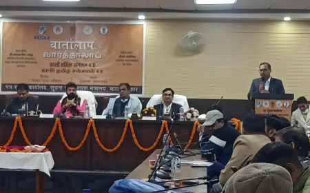 काशी तमिल संगमम 4.0' के आयोजन के क्रम में वाराणसी में 'वार्तालाप कार्यक्रम' (मीडिया कार्यशाला) का किया आयोजन