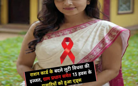 विधवा के शोषण ने उघाड़ दिया भ्रष्ट तंत्र और इंसानी हैवानियत का असली चेहरा, प्रधान सहित 13 हुए एड्स रोगी