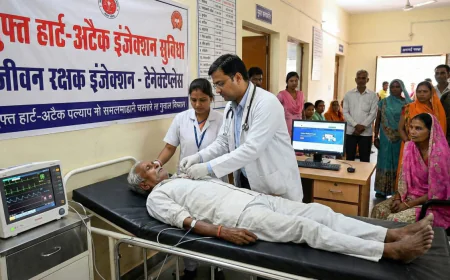 फर्रुखाबाद में अब हार्ट-अटैक के मरीजों  को मुफ्त 40,000 रुपये का इंजेक्शन ...