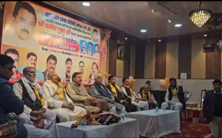 Etah News : नव नियुक्त भाजपा जिला अध्यक्ष का सम्मान, SIR जागरूकता पर दिया जोर