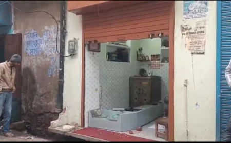 रोज रोज रुपए मांगने पर मना करने पर दुकान पर हमला, ईंटें बरसाकर कर तोड़ा काउंटर, दुकानदार घायल