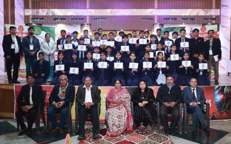 सी.पी. विद्या निकेतन स्कूल कायमगंज में तीन दिवसीय अंतर-वि‌द्यालयीय रोबोटिक्स प्रतियोगिता का हुआ आयोजन।