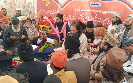 Farrukhabad News : शाह मुहम्मद वसीम बने दरगाह शहाबुद्दीन औलिया के सज्जादा नशीन, हुई दस्तारबंदी