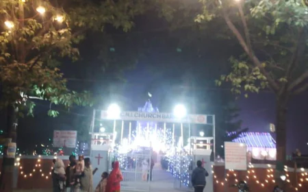 क्रिसमस के जश्न में डूबी दुनिया, फर्रुखाबाद में मसीह समाज ने मनाया प्रभु यीशु का जन्मोत्सव