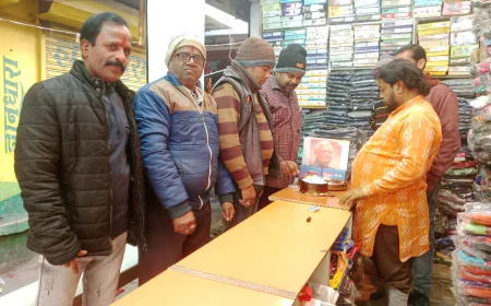 भारत रत्न पूर्व प्रधानमंत्री स्वर्गीय अटल बिहारी वाजपेई जी के बताए रास्ते पर चलने का लिया संकल्प