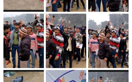 Farrukhabad News : कैश प्राइज न मिलने पर खिलाड़ियों का हंगामा; ट्रैकसूट और प्रशस्ति पत्र जमीन पर फेंके, कुर्सियां तोड़ीं