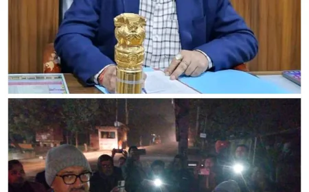 शीतलहर का कहर: फर्रुखाबाद जिलाधिकारी महोदय नने राजेपुर में जरूरतमंदों को बांटे कंबल