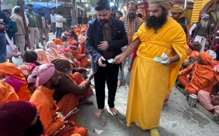 श्री दुर्वाषा ऋषि आश्रम में भव्य भंडारे का आयोजन, लाखों श्रद्धालुओं ने ग्रहण किया प्रसाद