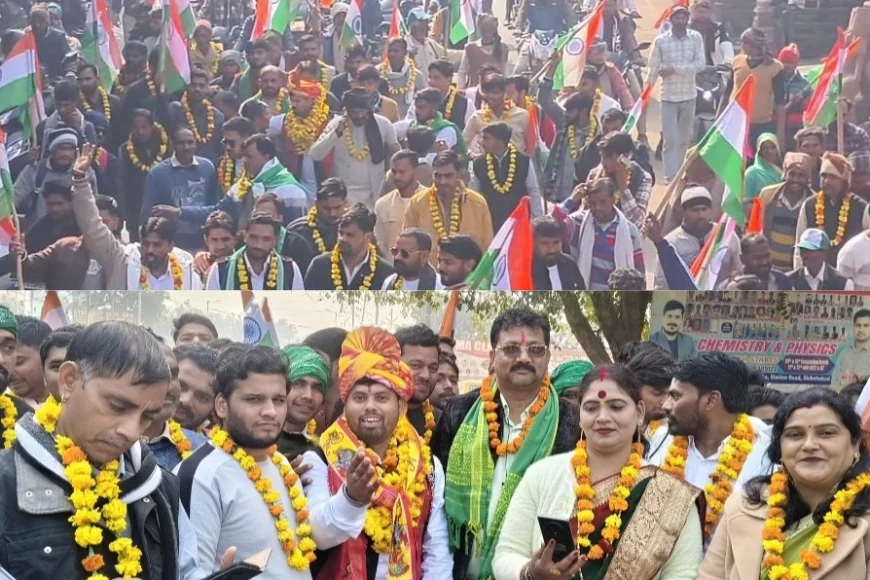 कृषक दिवस और चौधरी चरण सिंह जी की जयंती पर किसान यात्रा का आयोजन