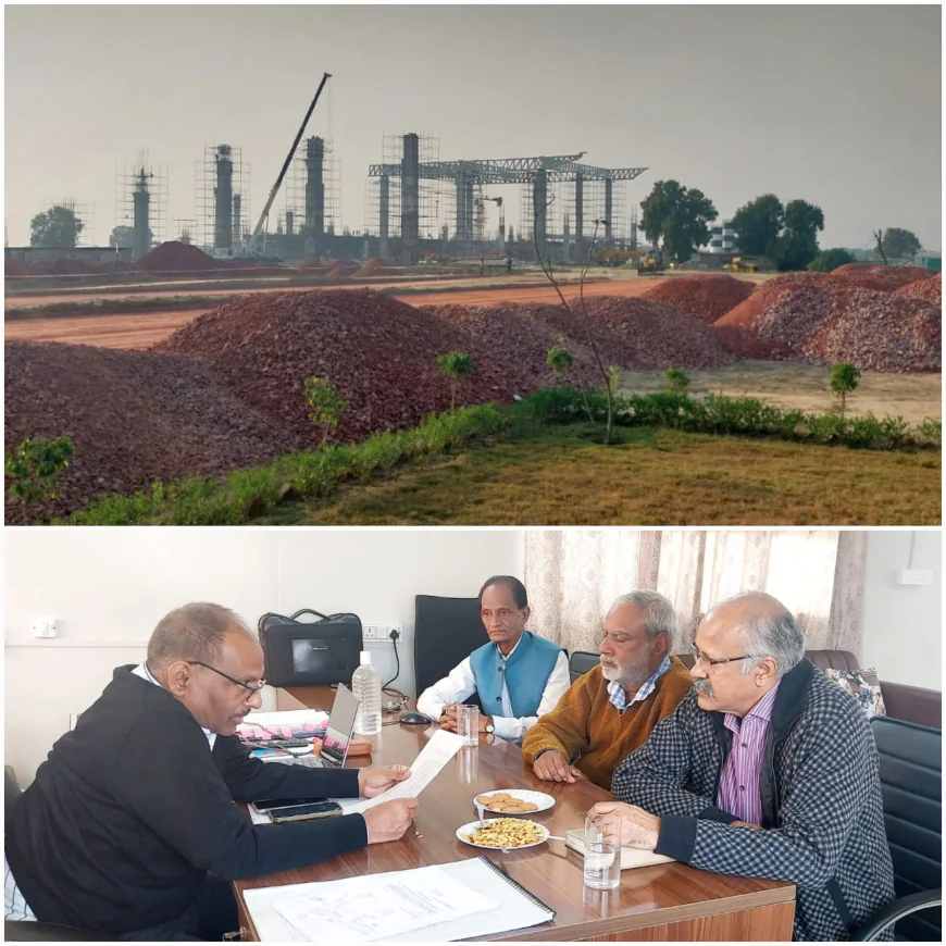 सिविल एन्क्लेव निर्माण तेज़ी से आगे, 40% कार्य पूर्ण — 2026 तक प्रोजेक्ट के फंक्शनल होने की उम्मीद