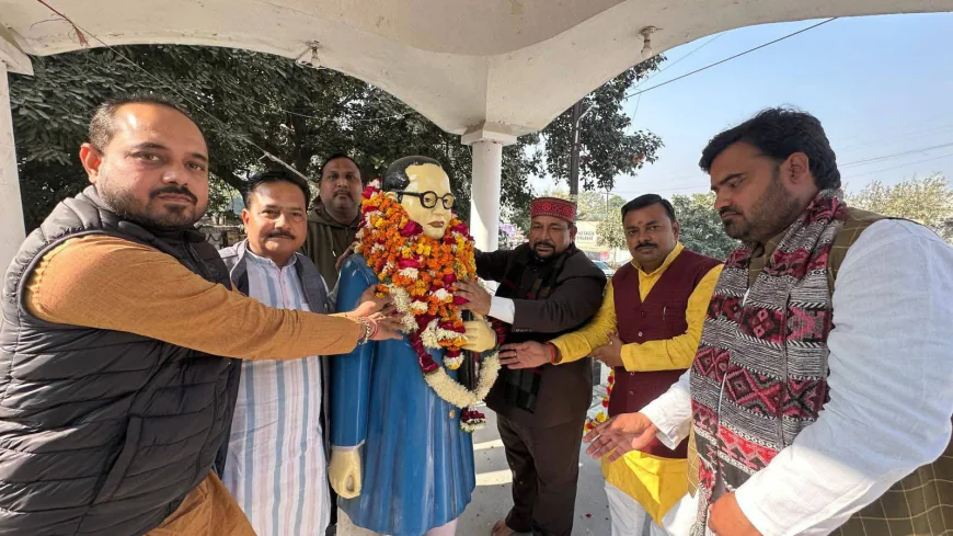 डॉ. अंबेडकर को महापरिनिर्वाण दिवस पर श्रद्धांजलि