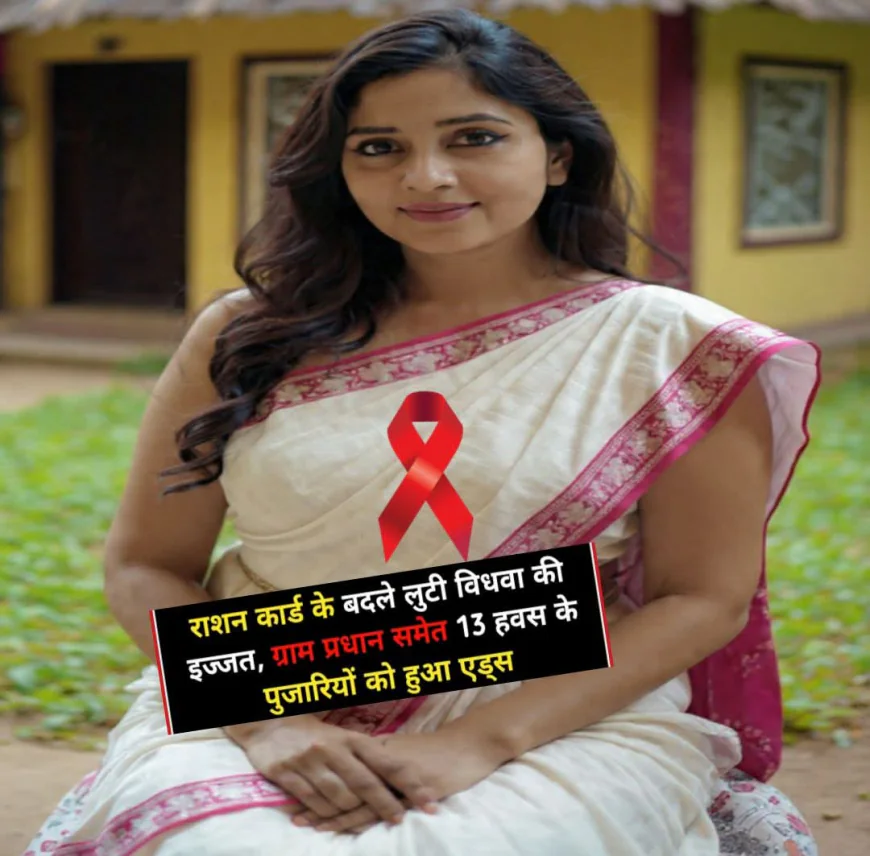 विधवा के शोषण ने उघाड़ दिया भ्रष्ट तंत्र और इंसानी हैवानियत का असली चेहरा, प्रधान सहित 13 हुए एड्स रोगी