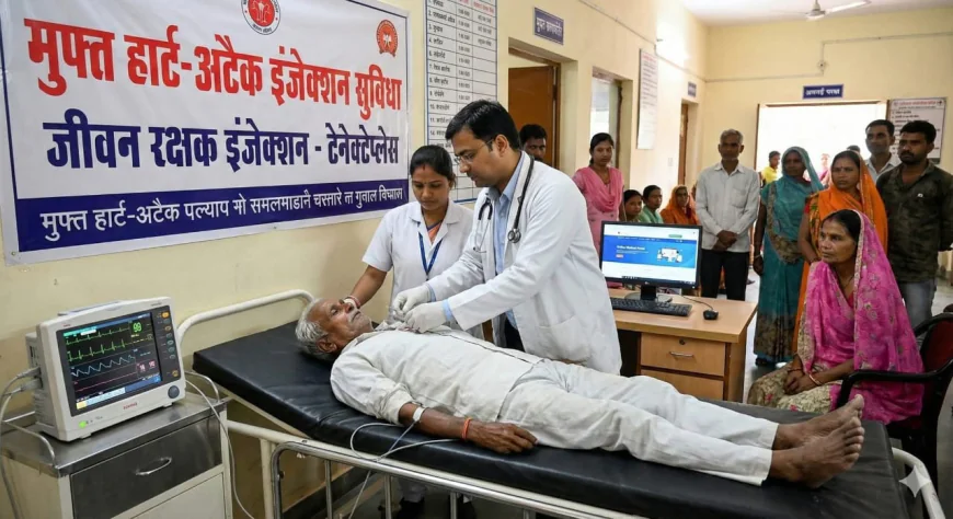 फर्रुखाबाद में अब हार्ट-अटैक के मरीजों  को मुफ्त 40,000 रुपये का इंजेक्शन ...