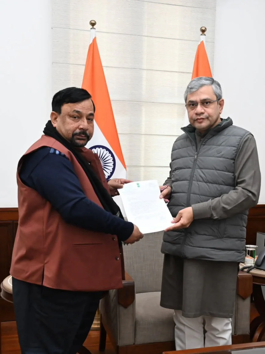 Farrukhabad News : सांसद ने रेल मंत्री से की पांच प्रमुख मांगें रखी, क्षेत्र में बेहतर रेल सुविधाओं की उम्मीद