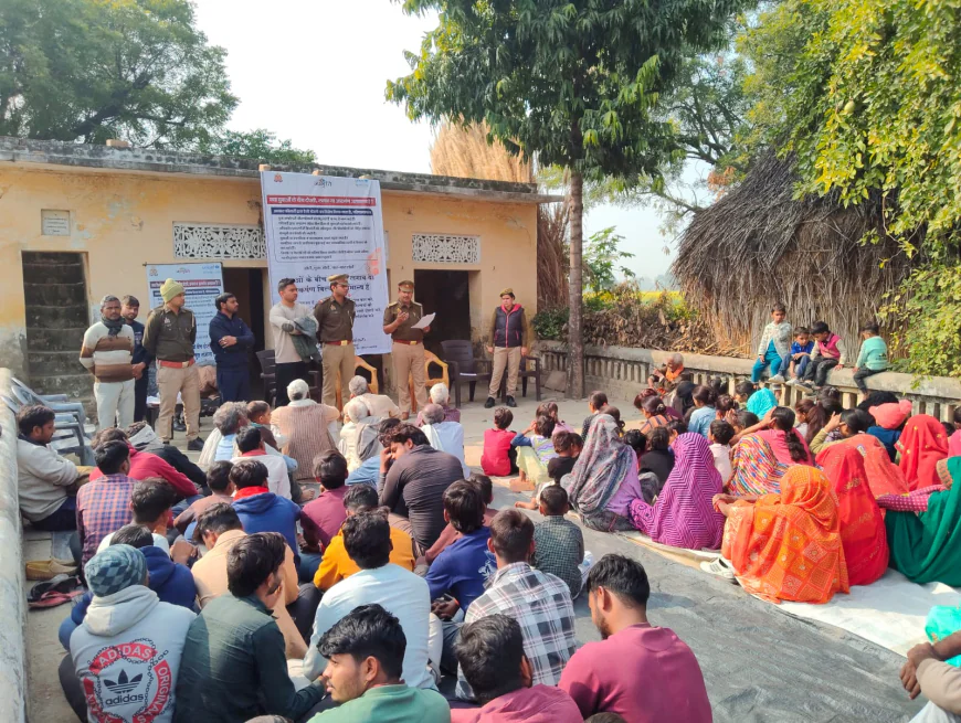 ऑपरेशन जागृति 5.0 के तहत एलोपमेंट व टीन एज समस्याओं पर पुलिस का जन-जागरूकता अभियान