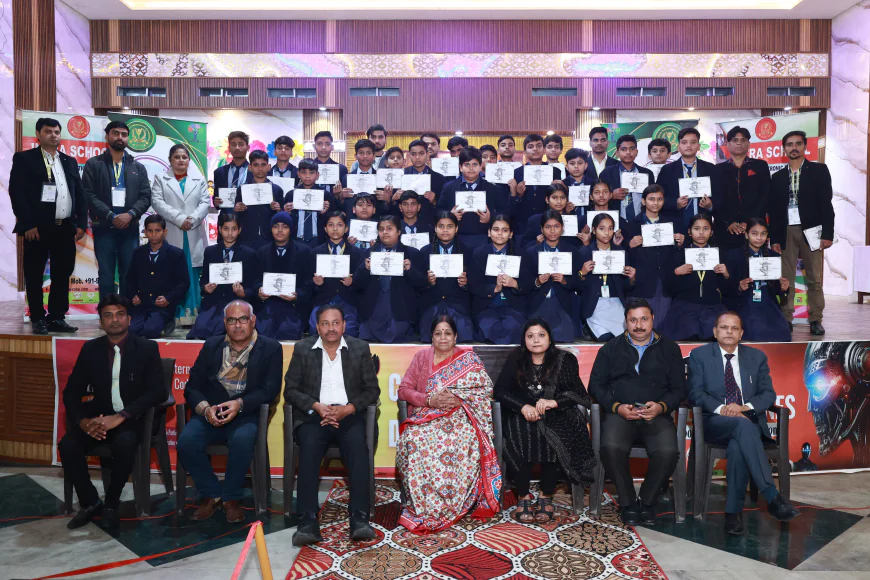 सी.पी. विद्या निकेतन स्कूल कायमगंज में तीन दिवसीय अंतर-वि‌द्यालयीय रोबोटिक्स प्रतियोगिता का हुआ आयोजन।