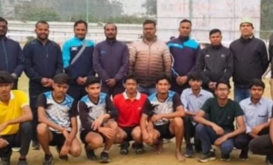 सांसद खेल महोत्सव में सीपी इंटरनेशनल स्कूल उपविजेता।