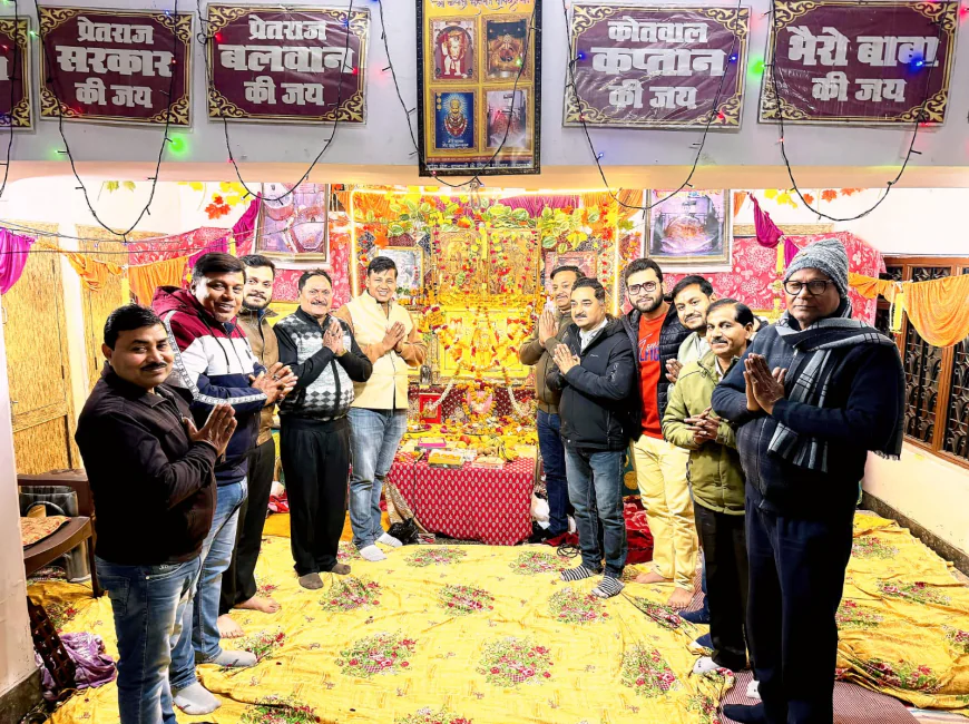 बालाजी के दीवाने परिवार द्वारा आयोजित 42वां मासिक सुंदरकांड पाठ बहुत ही भक्तिमय एवं संगीतमय तरीके से हुआ संपन्न