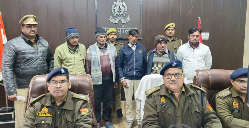 Etah News :   25 लाख की कोडीन सीरप के साथ 4 तस्कर गिरफ्तार