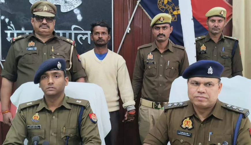Mainpuri News : बहादुरपुर हत्याकांड: पुलिस ने हत्यारोपी को किया गिरफ्तार, रंजिश और शक बनी मौत की वजह