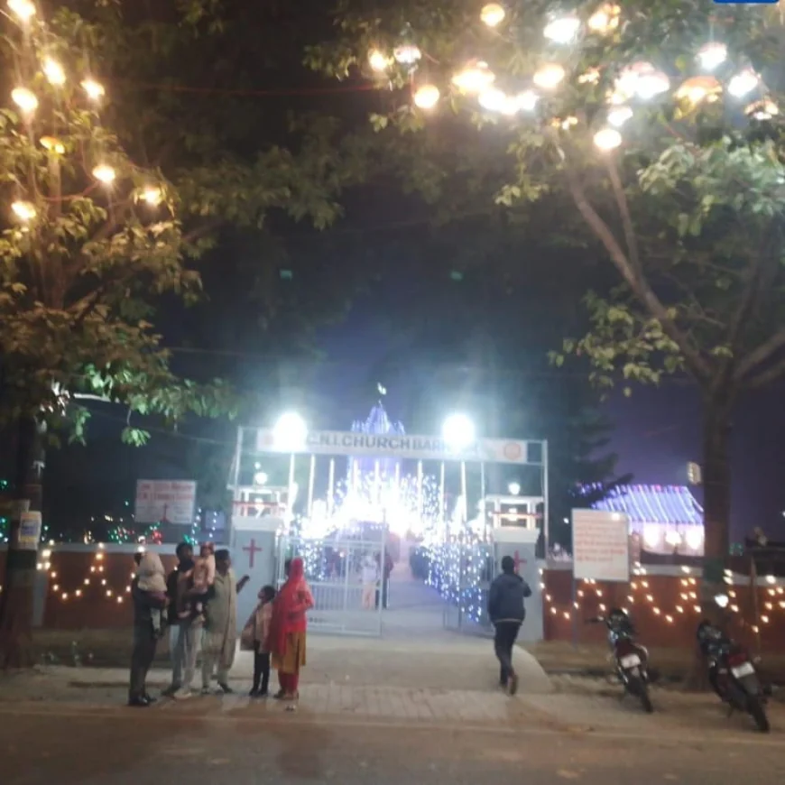 क्रिसमस के जश्न में डूबी दुनिया, फर्रुखाबाद में मसीह समाज ने मनाया प्रभु यीशु का जन्मोत्सव