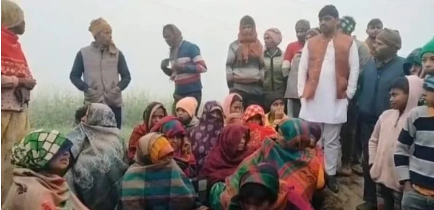 Farrukhabad News : मजदूर की गोली मारकर हत्या, खेत में मिला शव