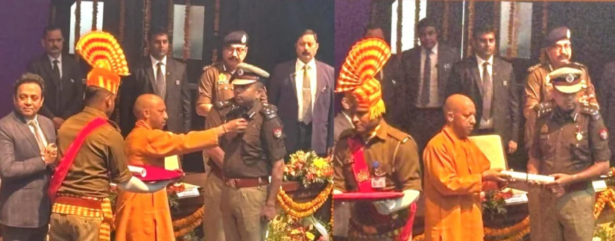 आगरा डीआईजी शैलेंद्र कुमार पांडेय मुख्यमंत्री उत्कृष्ट सेवा पुलिस पदक से सम्मानित