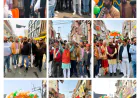 Farrukhabad News : धूमधाम से निकाली गई एक भारत श्रेष्ठ भारत यात्रा, जगह-जगह पुष्प वर्षा