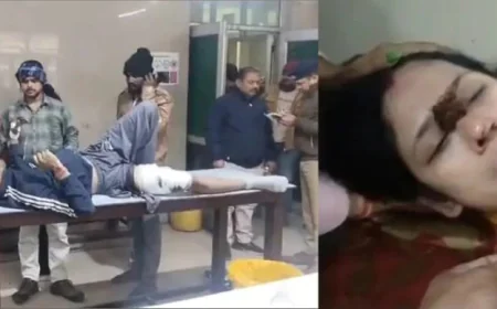 नए साल के पहले दिन लूट के दौरान दंपती को मारी गोली, सैफई मेडिकल कॉलेज रेफर