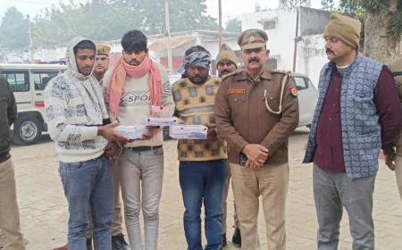 नकली आभूषण बेचकर ठगी करने वाले गिरोह का पर्दाफाश, 3 गिरफ्तार