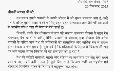 प्रधानमंत्री मोदी को लिखे एक पत्र से झलकी नए भारत की तस्वीर