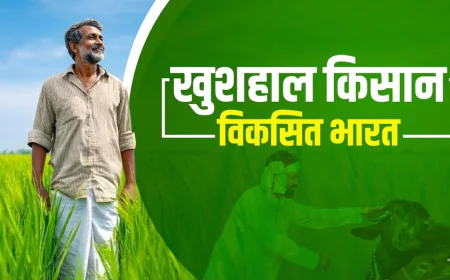 कृषि से साकार होता ‘विकसित भारत @2047’ का सपना