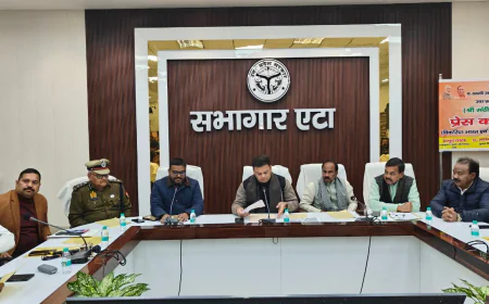 Etah News : विकसित भारत–जी राम जी ग्रामीण परिवारों के लिए ऐतिहासिक कदम : संदीप सिंह